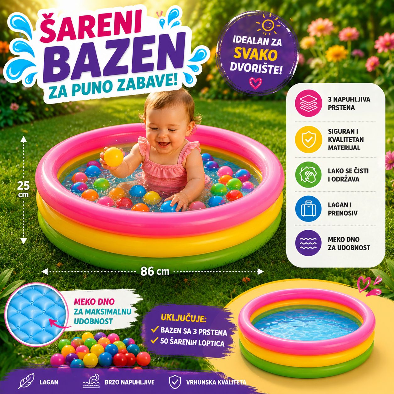 ŠARENI BAZEN